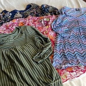 Bundle Ladies Tunic Tops